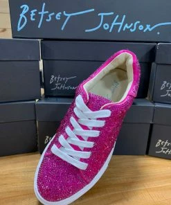 Betsy Johnson Betsey Johnson Sidny Rhinestone Sneakers - 1