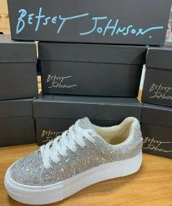 Betsy Johnson Betsey Johnson Sidny Rhinestone Sneakers - 1