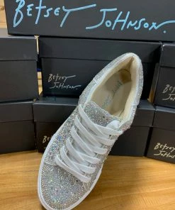 Betsy Johnson Betsey Johnson Sidny Rhinestone Sneakers - 1