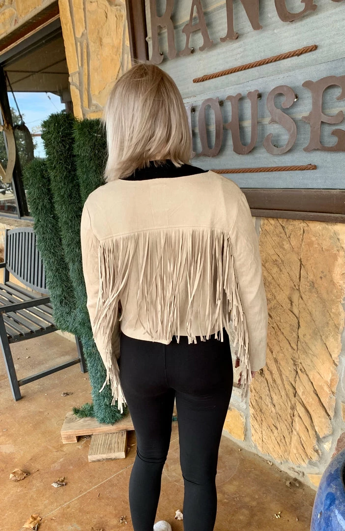The Ranch House Saddle Up Suede Fringe Blazer Sale 5 The Ranch House Saddle Up Suede Fringe Blazer Sale