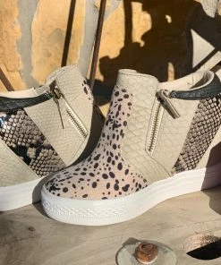 The Ranch House Party Animal Wedge Booties