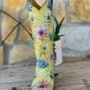 The Ranch House Old Gringo Saguaro Flower Boot - Crackled Yellow Sale