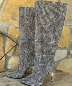 The Ranch House Steve Madden Olga Rhinestone Boots