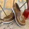 The Ranch House Ariat Brown Floral Cruiser Shoes