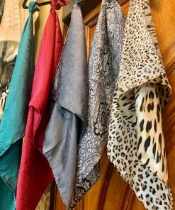 The Ranch House Wyoming Traders Small Jacquard Scarf Wild Rags/ Scarves