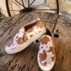 The Ranch House Cow Print Slip On Sneaker