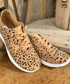The Ranch House Sale Wild And Free Leopard Sneakers