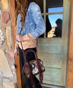 American Darling Rosenberg Baguette Purse Turquoise/Silver