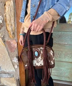 American Darling Rosenberg Baguette Purse Turquoise/Silver