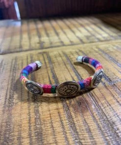 The Ranch House Barbosa Serape Concho Bracelet