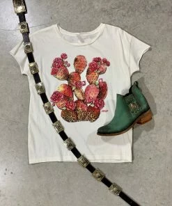 The Ranch House Accessories Barbosa Squared Up Turquoise Belt