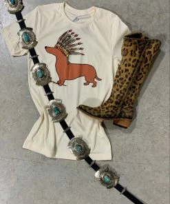The Ranch House Barbosa Feathered Turquoise Belt