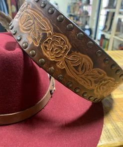 The Ranch House Barbosa Hand Tooled Leather Strap Accessories