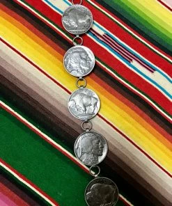 The Ranch House Buffalo Nickel Chain Belt