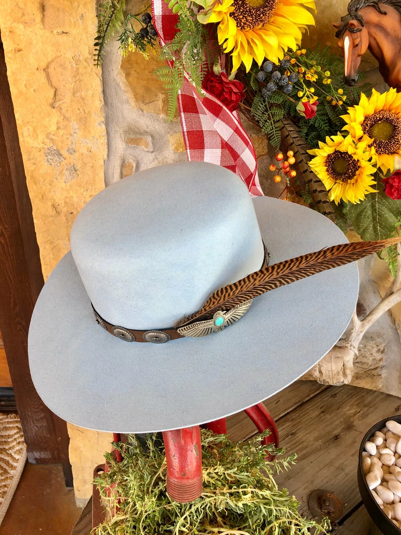 The Ranch House Charlie 1 Horse - Saguaro Hat In Baby Blue 4 The Ranch House Charlie 1 Horse - Saguaro Hat In Baby Blue