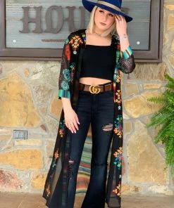 Women Skully Cinco De Mayo Duster