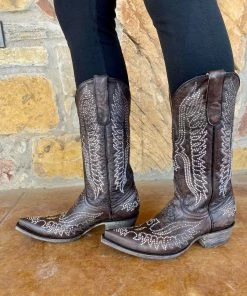 The Ranch House Collections Old Gringo Eagle Swarovski Boot