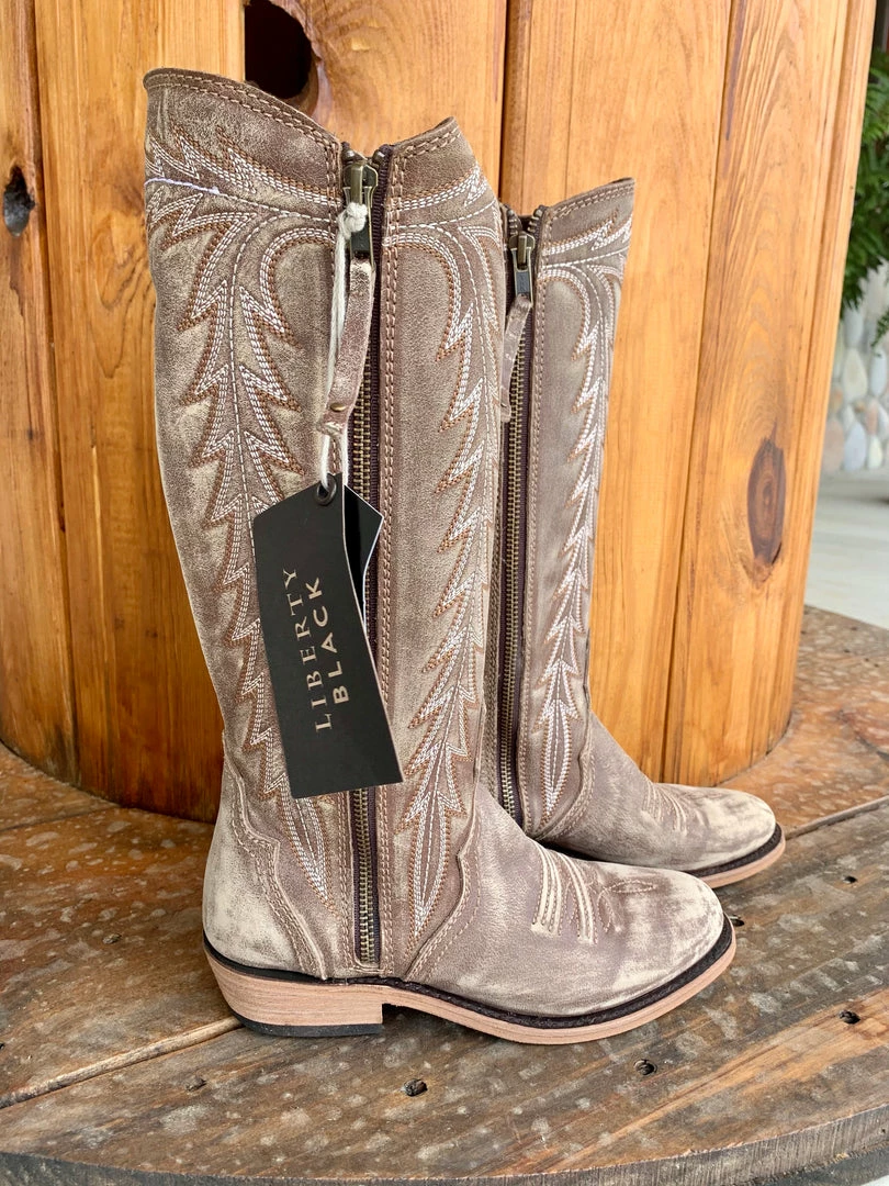 The Ranch House Collections Liberty Black Vintage Wedding Boot 3 The Ranch House Collections Liberty Black Vintage Wedding Boot