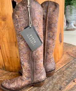 The Ranch House Liberty Black Western Romance Boot Collections