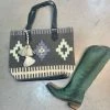 The Ranch House Scully Aztec Handbag