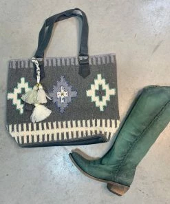 The Ranch House Scully Aztec Handbag