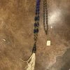 The Ranch House Pink Panache Blue Crystal Necklace