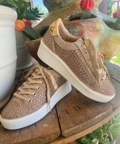 The Ranch House Women Rhinestone Diva Sneakers