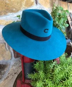 The Ranch House Charlie 1 Horse - Turquoise Highway Hat
