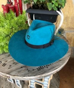 The Ranch House Charlie 1 Horse - Turquoise Highway Hat