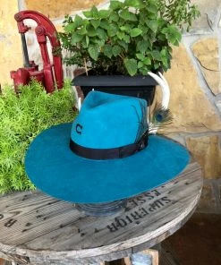 The Ranch House Charlie 1 Horse - Turquoise Highway Hat