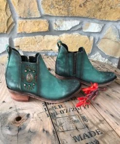 The Ranch House Liberty Black Vintage Vegas Bootie Collections