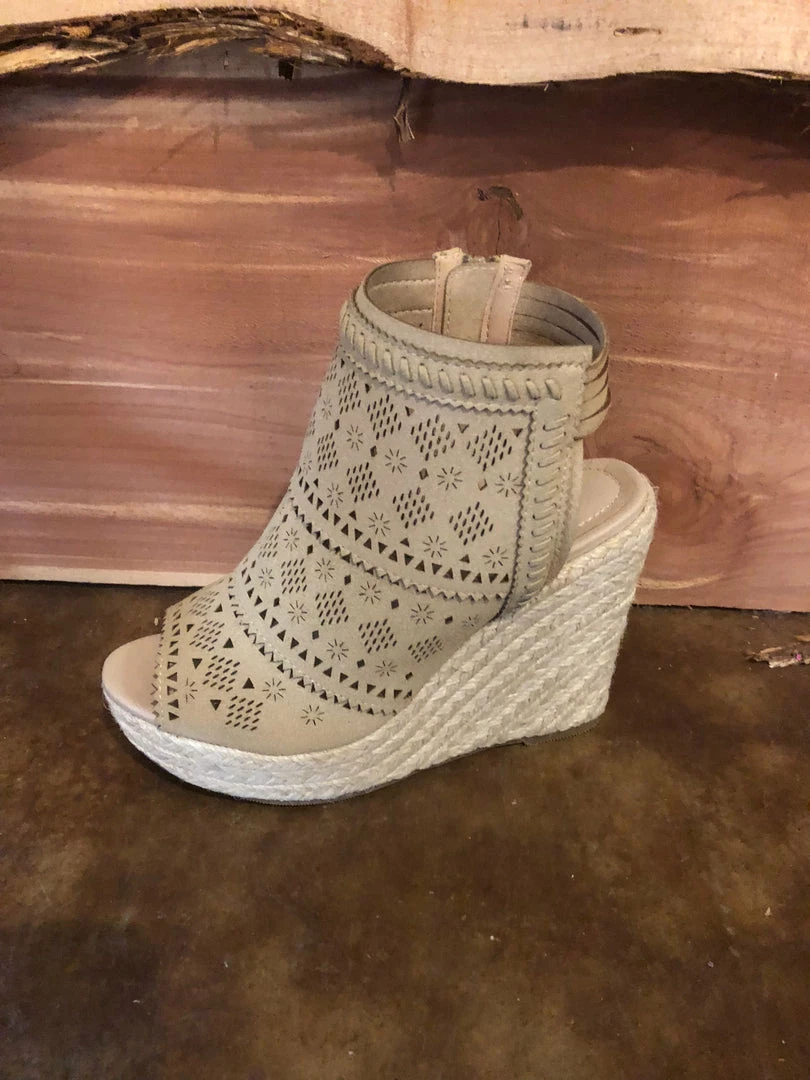 The Ranch House The Gloria Nude Wedge 3 The Ranch House The Gloria Nude Wedge