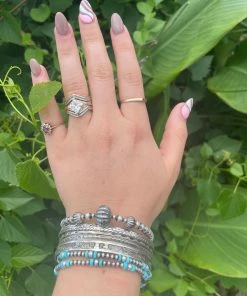 The Ranch House Turquoise & Pearls Bracelet Accessories