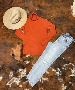 MOLLIE BRACKEN The Perfect Base High Neck Top Women