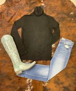 MOLLIE BRACKEN The Perfect Base High Neck Top Women