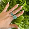 The Ranch House Mini Zuni Queen Of Hearts Ring 2 The Ranch House Mini Zuni Queen Of Hearts Ring