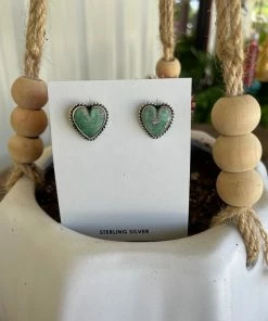 The Ranch House Accessories February 28th Heart Studs