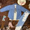 Ivy Jane Puffy McPufferson Denim Shirt
