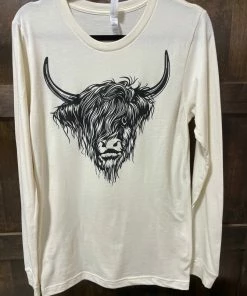 Kissed Apparel The Shy Highlander Long Sleeve Tee