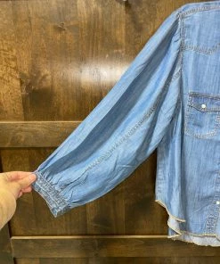 Ivy Jane Puffy McPufferson Denim Shirt