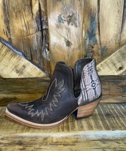 Ariat Dixon Pendleton In Weathered Chestnut/Fire Legend Women