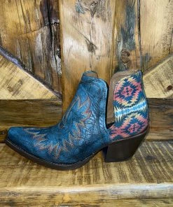 Ariat Dixon Pendleton In Aged Turquoise/Night Dance