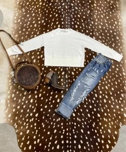 MOLLIE BRACKEN Sale The Perfect Slightly Cropped Top