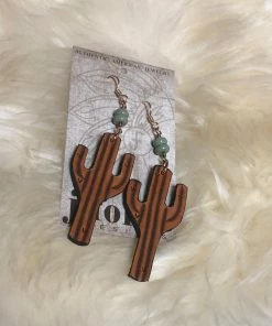 The Ranch House The Isabel Cactus Earrings Accessories