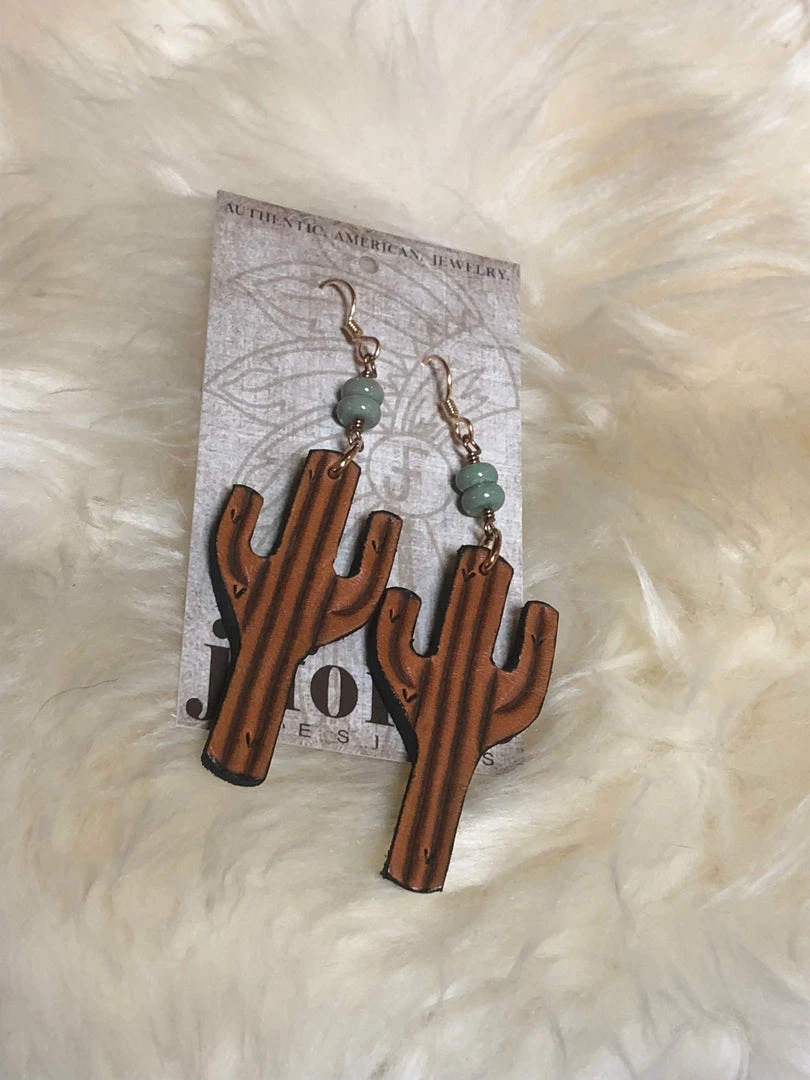 The Ranch House The Isabel Cactus Earrings Accessories 3 The Ranch House The Isabel Cactus Earrings Accessories