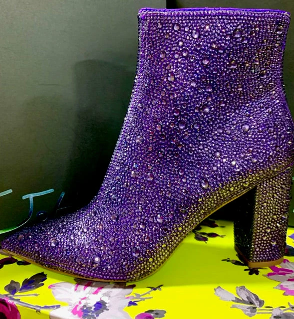 Steve Madden Betsey Johnson SB Cady Rhinestone World Bootie (Continued) Shoes 5 Steve Madden Betsey Johnson SB Cady Rhinestone World Bootie (Continued) Shoes