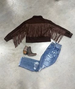 Le Lis Sale All About That Fringe Jacket