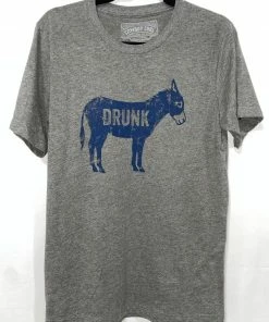 Cool Cowboy The Drunk Tee Tops