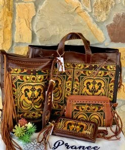 The Ranch House Accessories Pranee Amber Bags