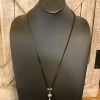 The Ranch House The Leather Blossom Necklace